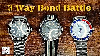 🥊 NTTD Seamaster Homage 3 Way Battle 🥊 Comparison Honest Watch Review #HWR