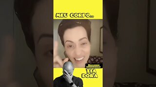 PECADO, Tia? MEU CORPO MINHAS REGRAS! CORPO LIVRE e Empoderamento | Humor Feminino #shorts