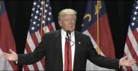 US Election: Donald Trump speech at Charlotte, North Carolina