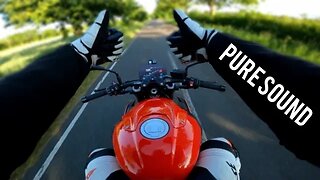 Pure Sound of Race Exhaust Headers on 2022 BMW S1000R Sport