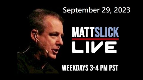 Matt Slick Live, 9/29/2023