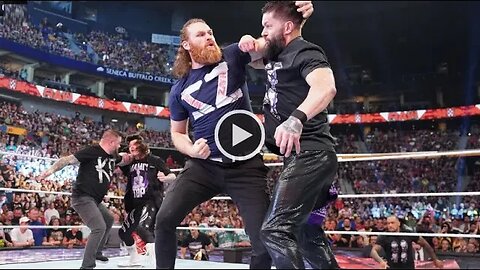 WWE Sami Zayn & Kevin Owens vs Finn Balor & Dominik Mysterio