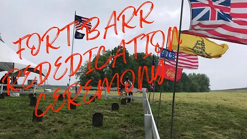 Fort Barr Cemetery Rededication Ceremony