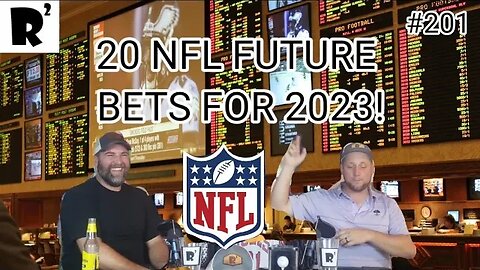 NFL Futures & player prop bets for 2023! 20 total bets that will knock your socks off...