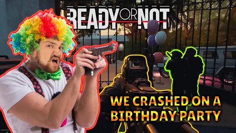 We Crashed on a Birthday Party! ... ft. Rhedfive, DaShadyAlpaca, and MetaMora