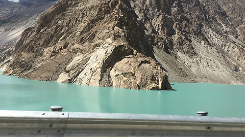 attabad lake hunza valley pakistan
