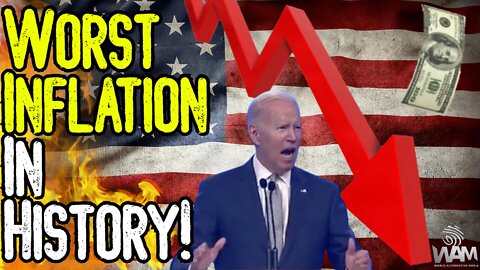 INSANE! WORST INFLATION IN HISTORY! - Biden DENIES There's A Crisis! - NEW Cashless Society IMMINENT