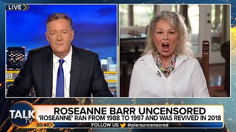 Roseanne Barr about Ukraine on Piers Morgan show