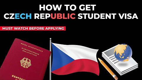 How to Get Your Czech Republic Student Visa Easily | Must Watch Before Applying