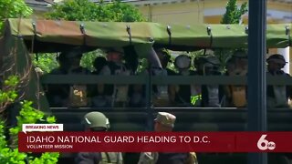 Members of Idaho National Guard headed to D.C.