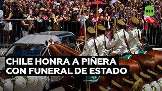 Chile despide al expresidente Sebastián Piñera con un funeral de Estado