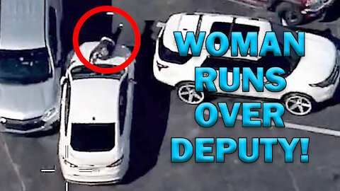 Woman Intentionally Runs Over Cop On Video - LEO Round Table S06E04c