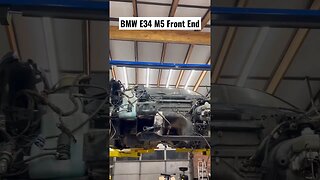 BMW E34 M5 Front End #bmw #diy #cars #bmwe34 #bmwm5 #restoration #automotive #engine #mechanic