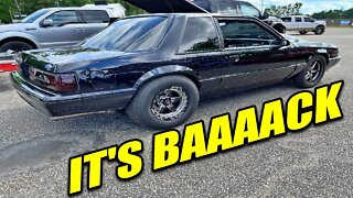 The 900 horsepower fox body is back, but there's a problem!