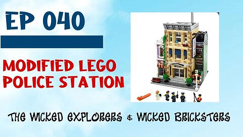 Lego Police Station Modular Modified - Ep 040