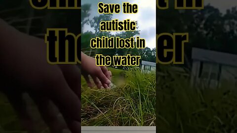 body cam Watch how the police managed to rescue a child stuck in the water