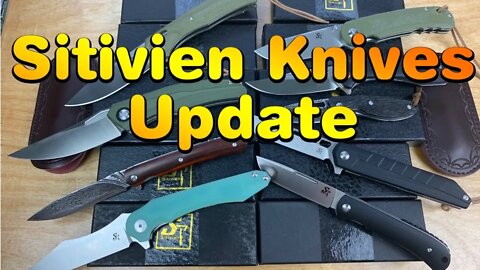 Sitivien knives Roundup update Big variety at super low prices !