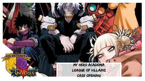 League of Villains Case Opening #2 | My Hero Academia Case Opening