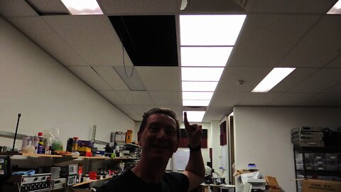 EEVblog #764 - New Lab Ceiling LED Lighting Installation