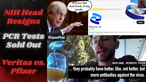 NIH Director Collins Steps Down to Distract From Gain of Function Leaks | Project Veritas vs. Pfizer