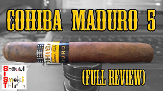 Cohiba Maduro 5 (Cuban) (Full Review) - Should I Smoke This
