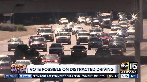 Arizona to vote on distracted driving bills