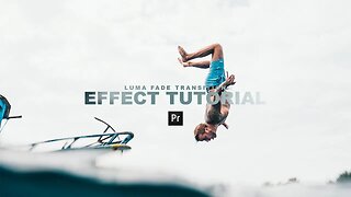 EASY Luma Fade Transition Effect Tutorial! (Adobe Premiere Pro CC)