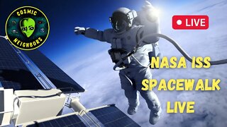 NASA ISS Spacewalk - LIVE