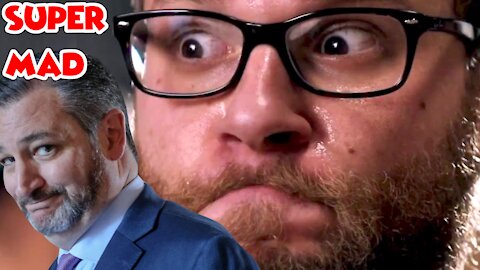 Seth Rogen Continues Mental Breakdown & Attacks Ted Cruz as White Supremacist