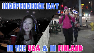 Independence Day in the US and in Finland *Live Footage* l Kati Rausch