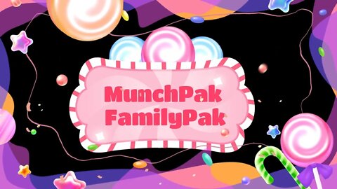 MunchPak FamilyPak Unboxing February 2022 🍬