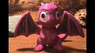 3D Printed Baby Dragon