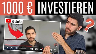 1000 € in Krypto investieren | Reaktionen auf mein eigenes Video 🤥