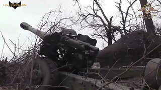 🔥ENDLESS HELL: Watch as Russian soldiers drop 152mm shells on Ukrainian army fortified positions,