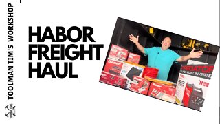 HARBOR FREIGHT HAUL - What I Brought Back To Canada