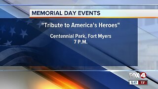 Memorial Day events happening in Southwest Florida