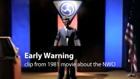 1981 clip about the plans for a NWO