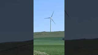 One Wind Turbine: A Sustainable Power Source#shorts
