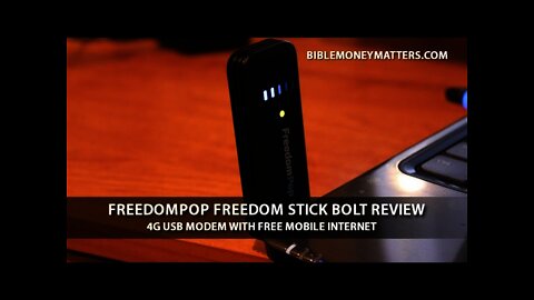 FreedomPop Freedom Stick Bolt 4G USB Modem Unboxing, Review And Comparison