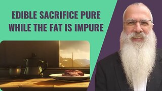 Mishna Pesachim Chapter 7 Mishnah 5. Edible sacrifice pure while the fat is impure