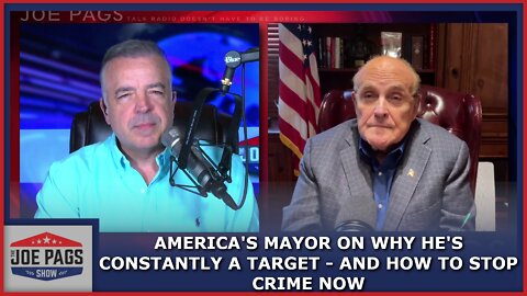 Rudy on Why They Come After Him - Mar-A-Lago - And Crime in the US