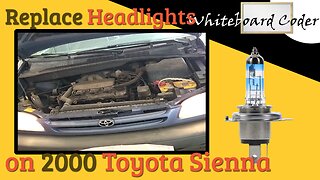 Replace Headlights on 2000 Toyota Sienna