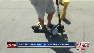 Shared electric scooters coming to Omaha