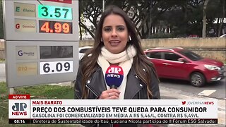 Redução do preço da gasolina já pode ser notada pelos consumidores