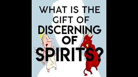 Morning Musings # 357 - How To Use The Gift Of "Discerning Of Spirits" 👻 Appropriately. 1.Cor 12:10