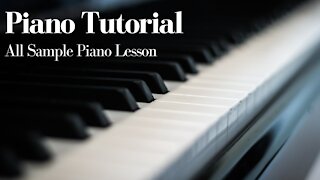 Piano for all Sample Piano Lesson