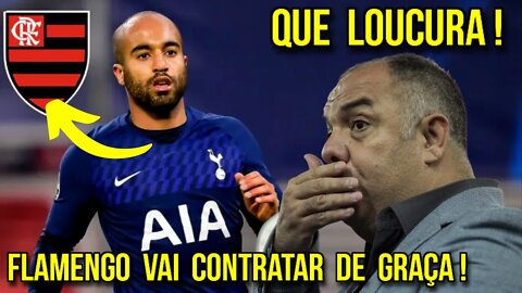 QUE LOUCURA! LUCAS MOURA NO FLAMENGO! TOTTENHAM TOPA LIBERAR MEIA DE GRAÇA - É TRETA!!!