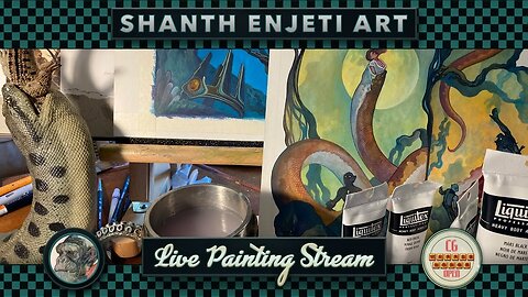 NEW! Painting Comics & Surprise Guest MATT YACKEY! | Live at the CG Waffle Lodge!