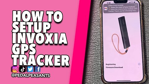 How To Setup Invoxia GPS Tracker