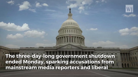 The End of the Government Shutdown Has Opened a Torrent of Media Anger at Democrats